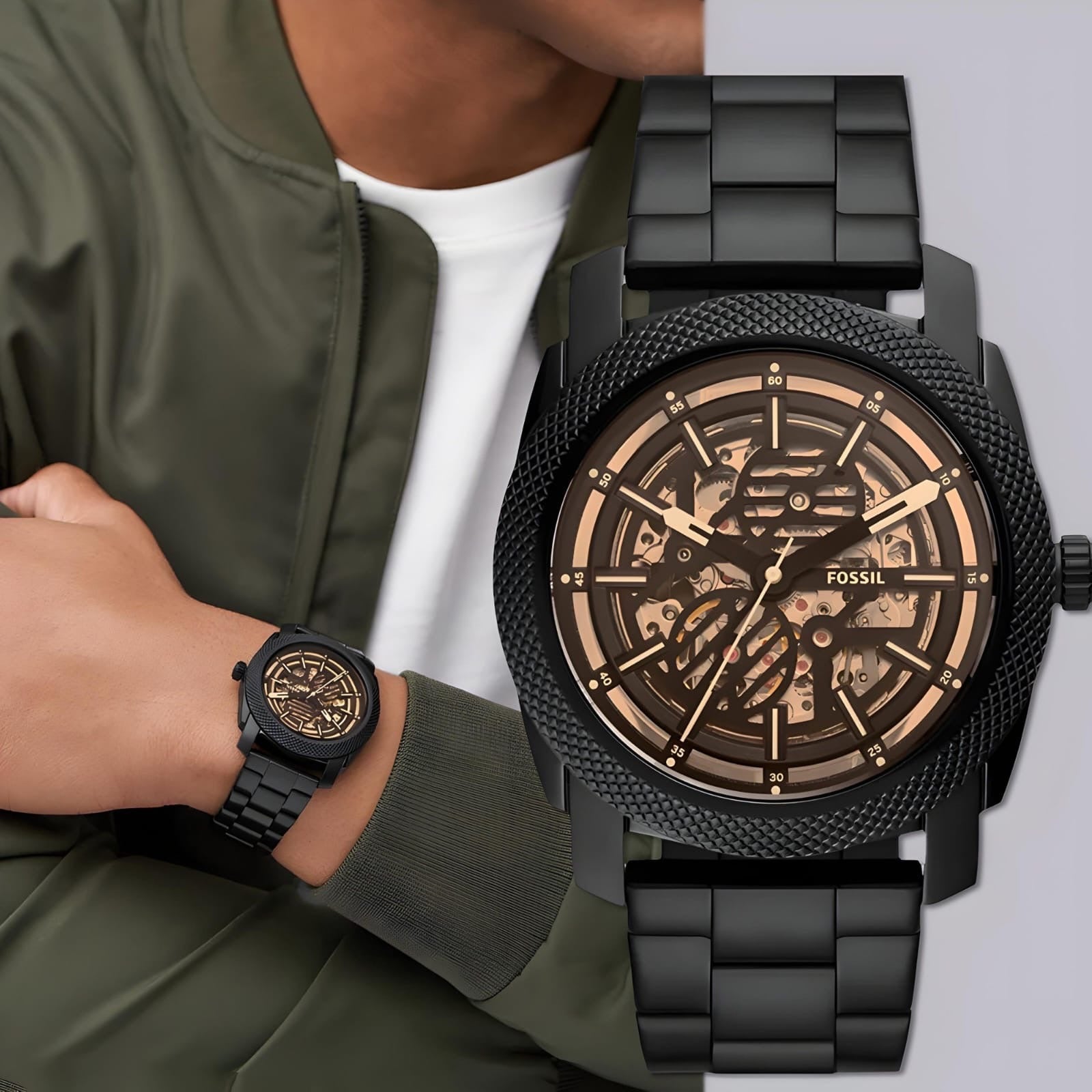 Fossil Bronson ME3218