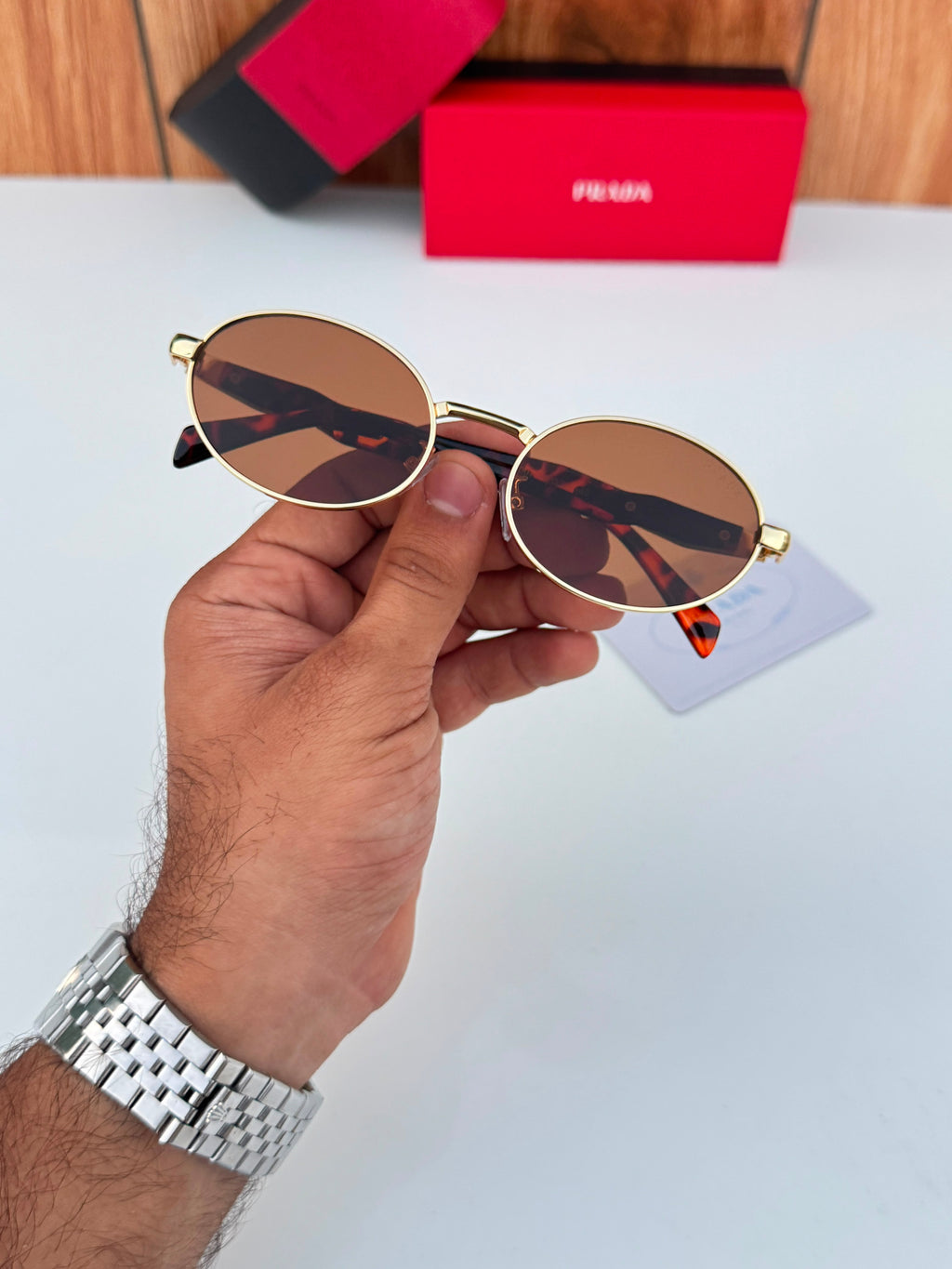 Prad_a 8007 Gold Brown