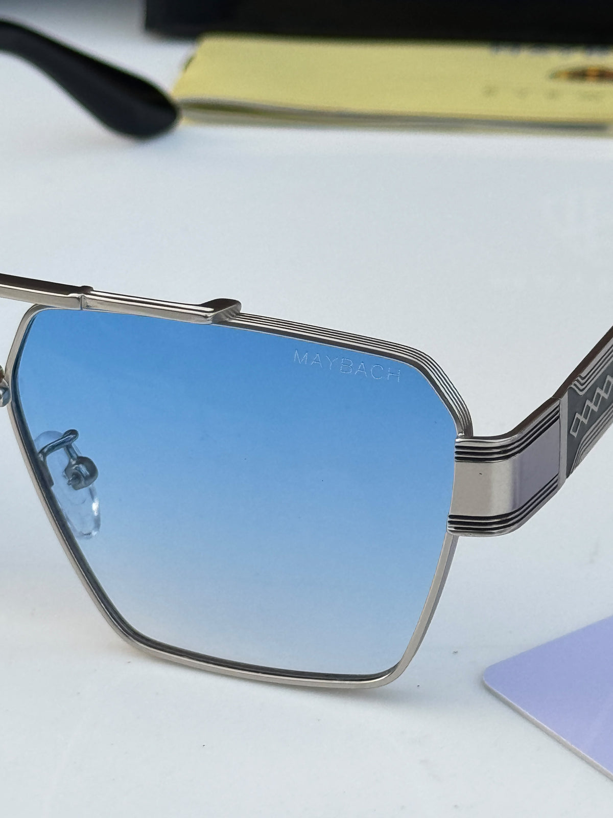 Maybac_h 7345 silver blue