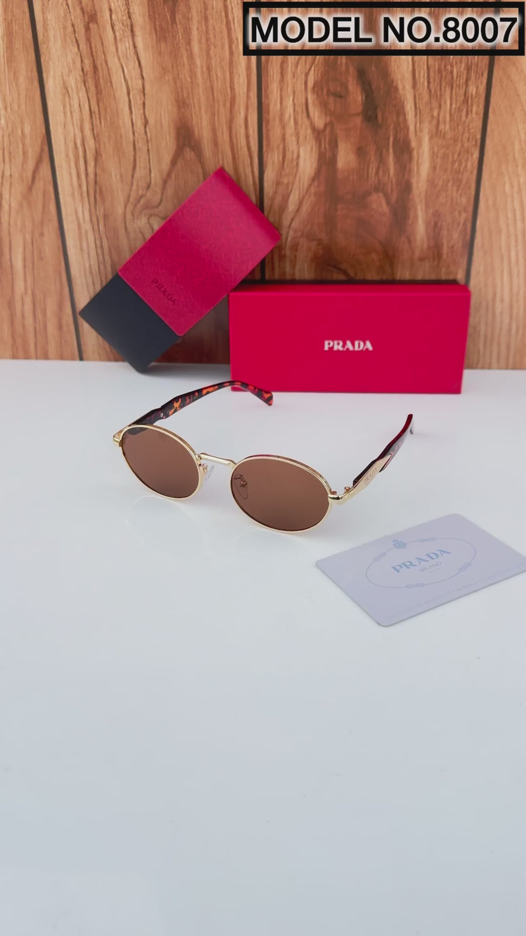 Prad_a 8007 Gold Brown
