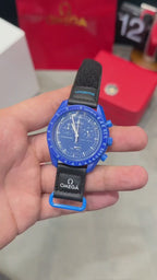 Omegaa x Swattch Bioceramic Moonswatch Mission to Neptune