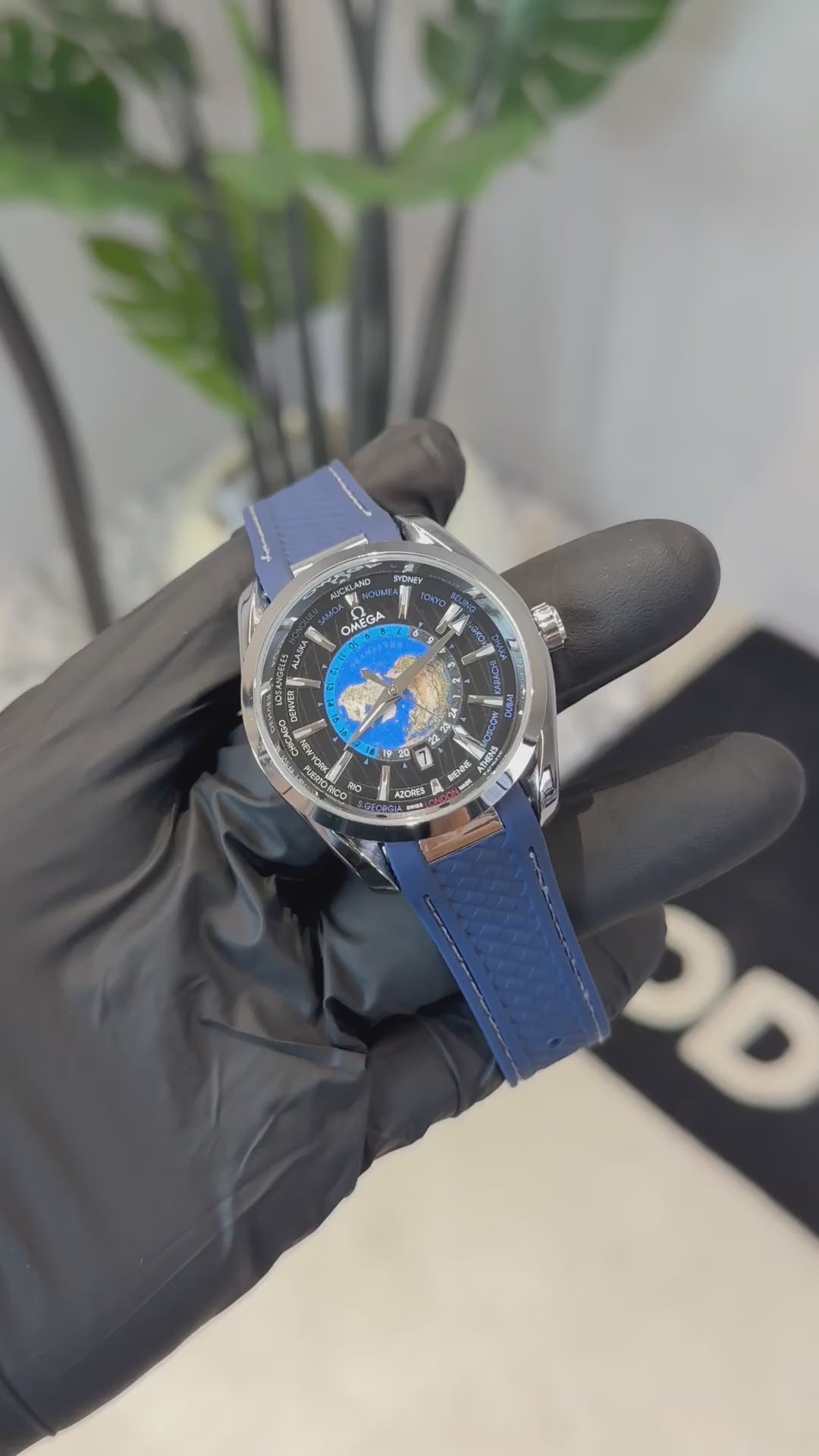 Omega Seamaster Aqua Terra 150M World Map