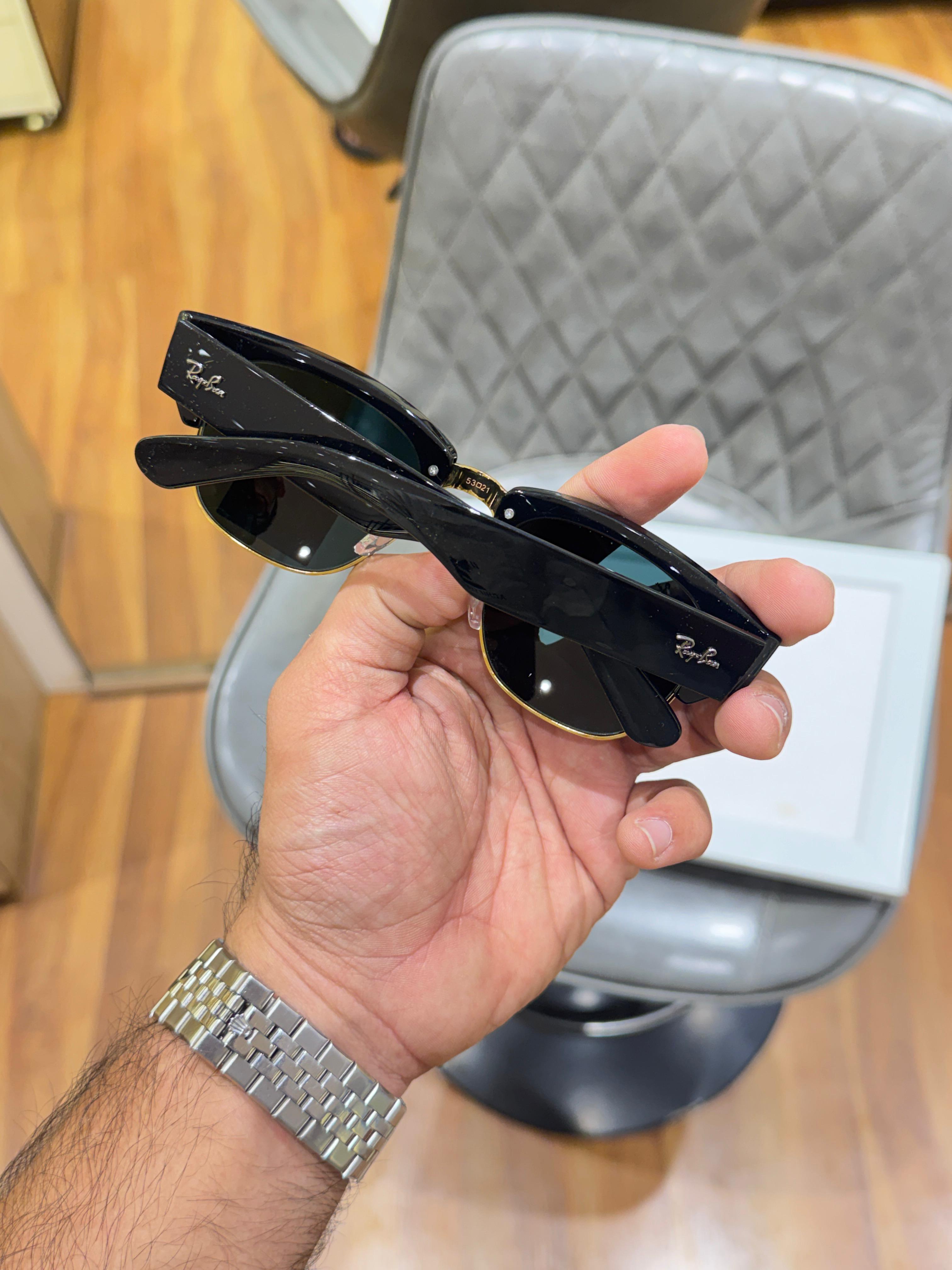 Ray_bann 3106 Mega Clubmaster Black/Gold