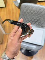 Ray_bann Mega Clubmaster 3106 Black/Gold
